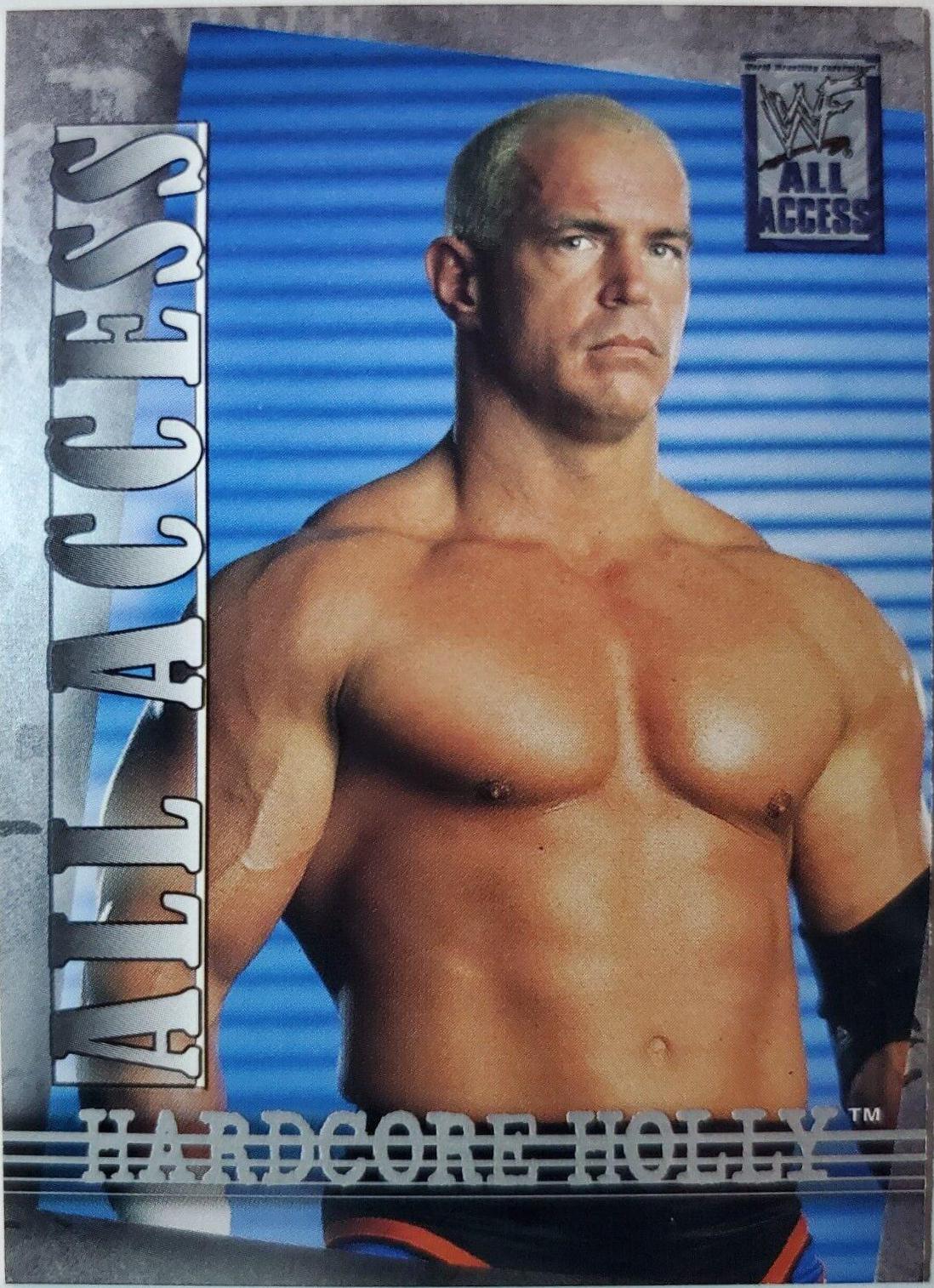Hardcore Holly #23 Wrestling Cards 2002 Fleer WWF All Access