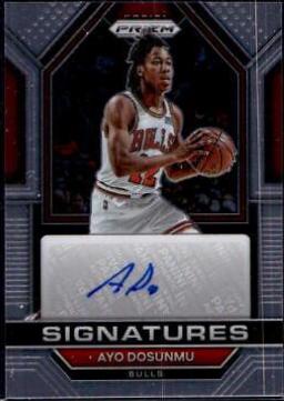 Ayo Dosunmu #SIG-AYO Basketball Cards 2022 Panini Prizm Signatures