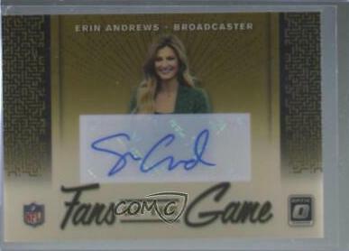 Erin Andrews #FG-1 Football Cards 2019 Donruss Optic Fans of the Game Autographs