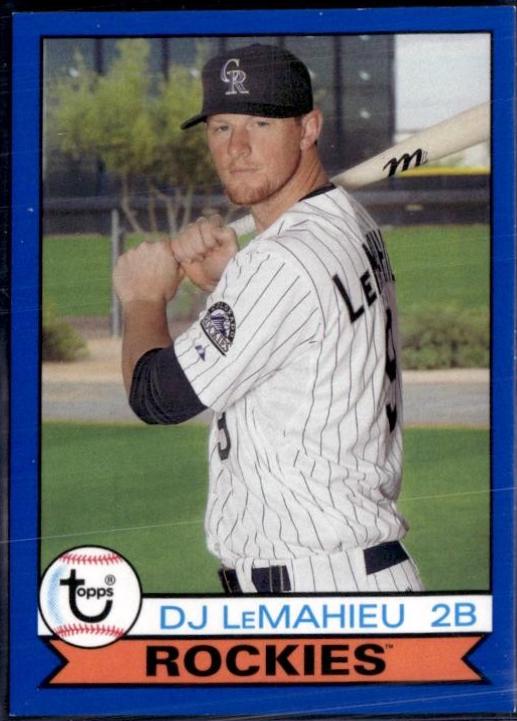 DJ LeMahieu [Blue Border] #143