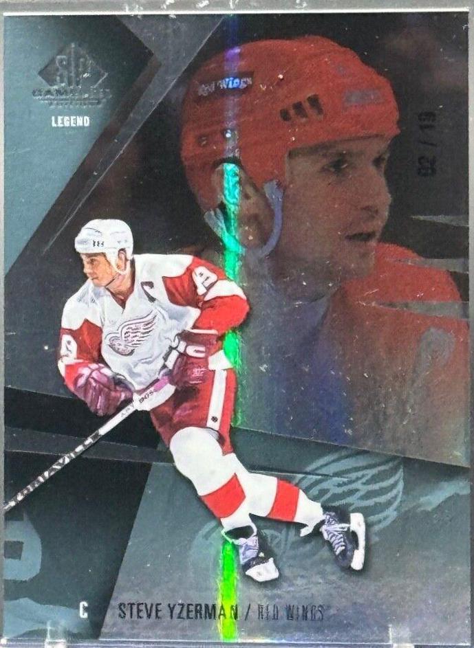 Steve Yzerman #186 2023-24 SP Game Used Hockey