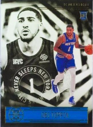 Obi Toppin #176 Basketball Cards 2020 Panini Illusions