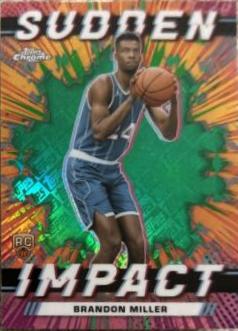 Brandon Miller [Green Topps Refractor] #SI-2