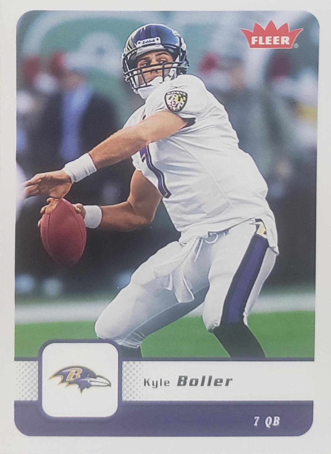 Kyle Boller #8 Football Cards 2006 Fleer