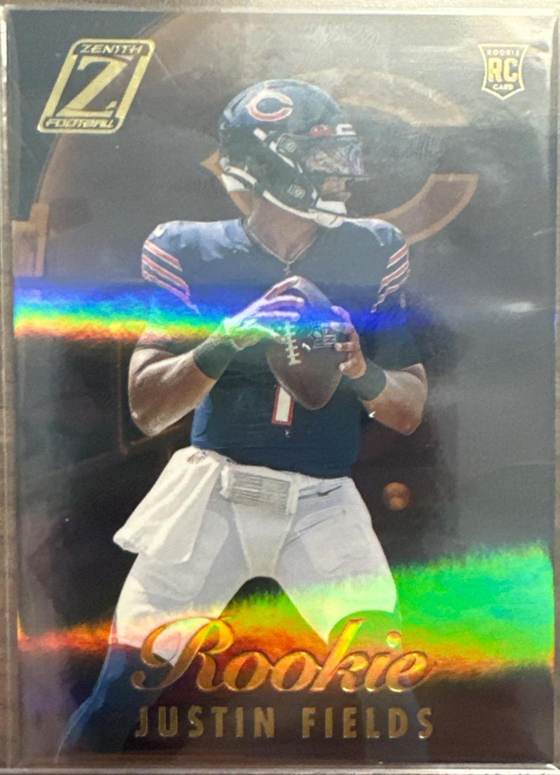 Justin Fields #53 Football Cards 2021 Panini Zenith