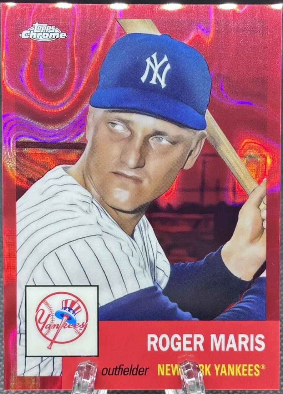 Roger Maris [Red Refractor] #56
