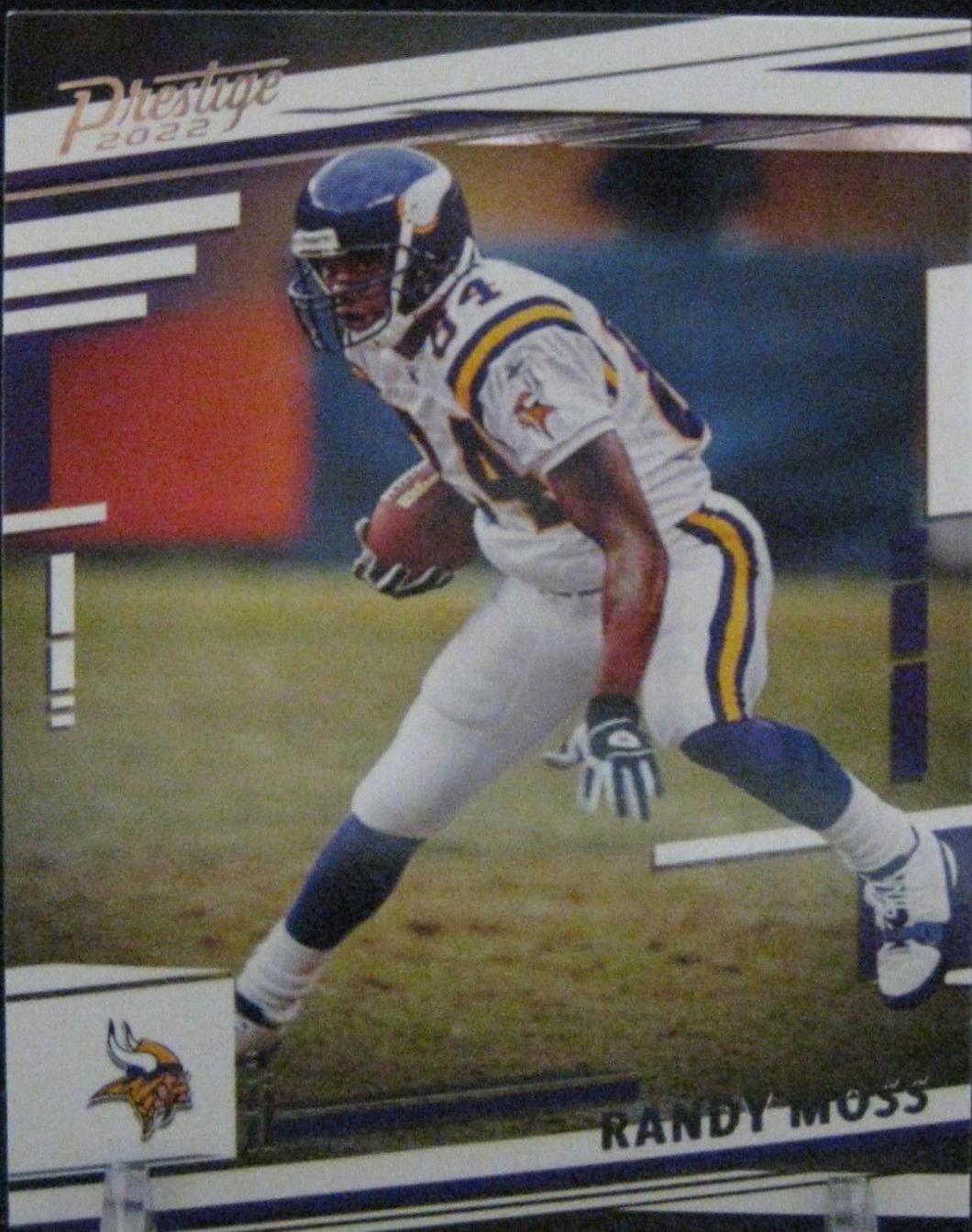 Randy Moss #197 Football Cards 2022 Panini Prestige