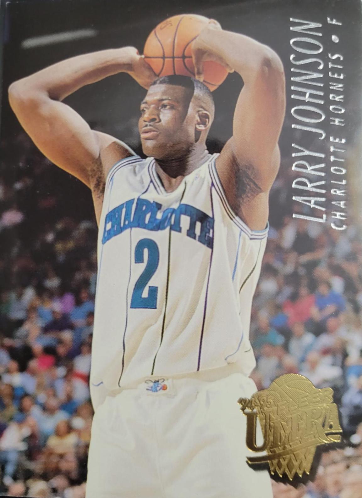 Larry Johnson #22 Basketball Cards 1994 Ultra