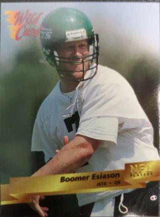 Boomer Esiason #115 Football Cards 1993 Wild Card