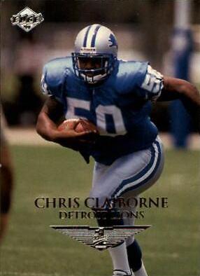 Chris Claiborne #165 Football Cards 1999 Collector's Edge 1st Place