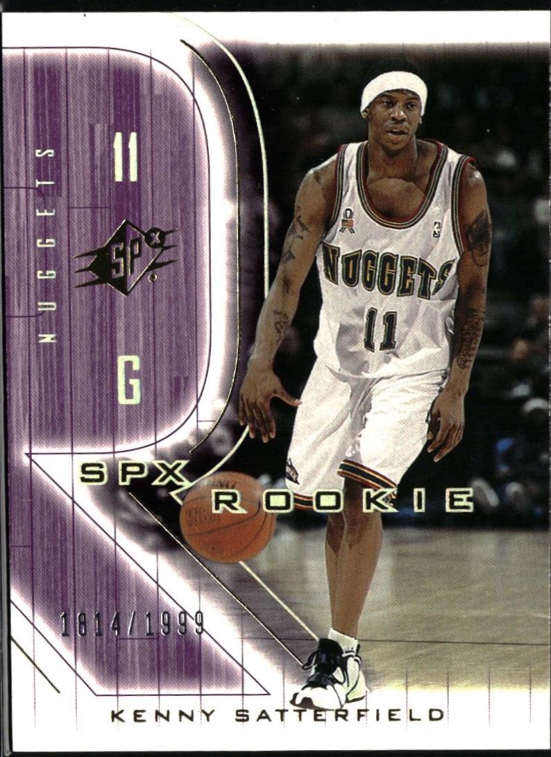 Kenny Satterfield #131 2001-02 SPx Basketball