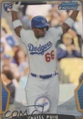 Yasiel Puig [Gold Refractor] #78