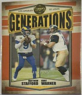 Kurt Warner, Matthew Stafford