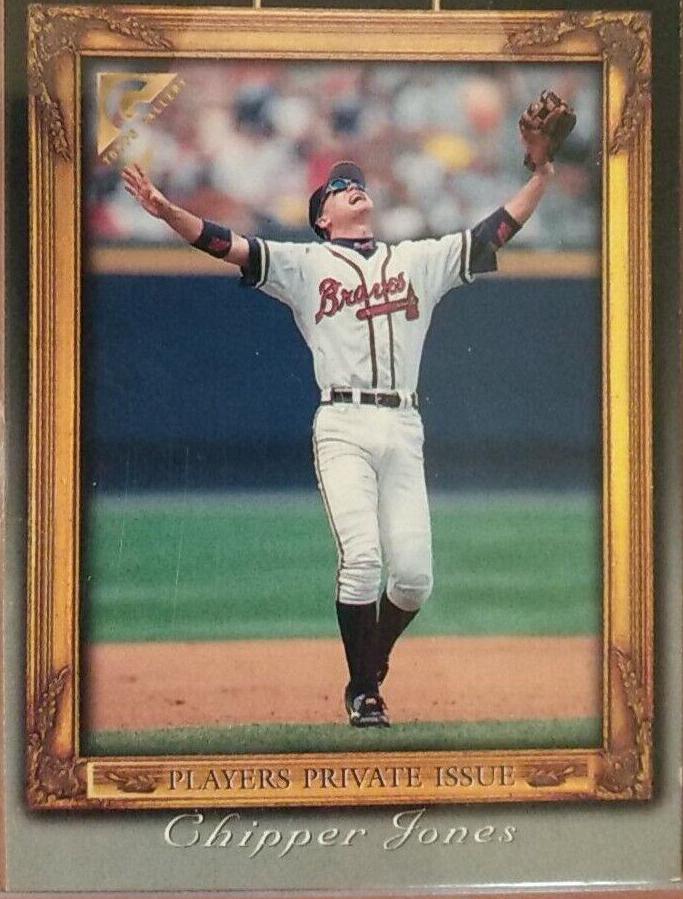 Chipper Jones Baseball Cards 1998 Topps Gallery Ppi Auction
