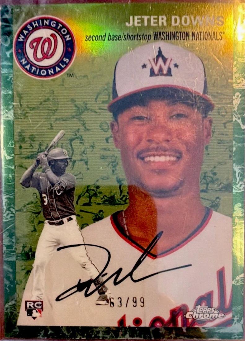 Jeter Downs [Platinum Toil Gold] #378