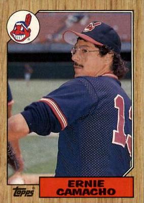 Ernie Camacho #353 Baseball Cards 1987 Topps
