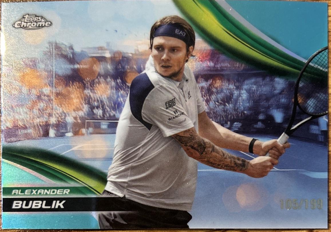 Alexander Bublik [Aqua Refractor] #49