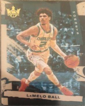 LaMelo Ball #2 Basketball Cards 2021 Panini Court Kings