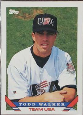 Todd Walker #79T Baseball Cards 1993 Topps Traded