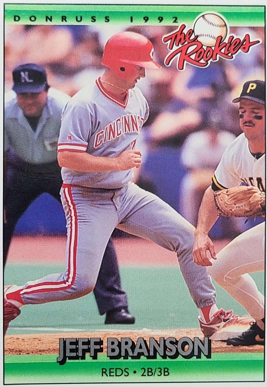 Jeff Branson #13 Baseball Cards 1992 Panini Donruss Rookies