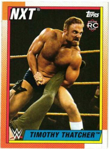 Timothy Thatcher #94 Wrestling Cards 2021 Topps Heritage WWE