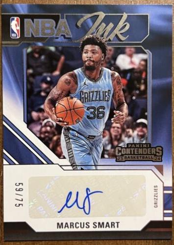 Marcus Smart #8 Basketball Cards 2023 Panini Contenders NBA Ink Autograph
