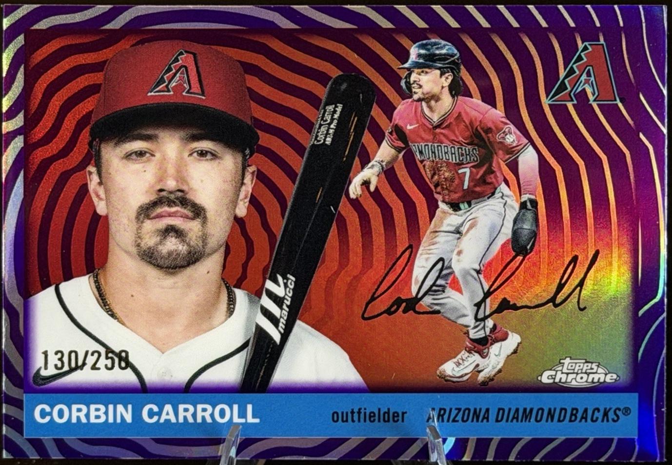 2025 Corbin Carroll [Vibrations Refractor] #70