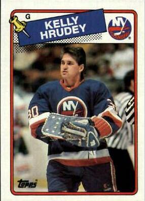 Kelly Hrudey #155 1988-89 Topps Hockey