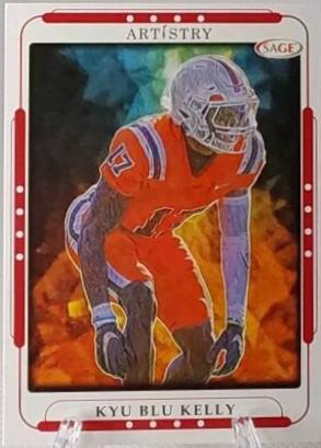 Kyu Blu Kelly #78 2023 Sage Artistry Football