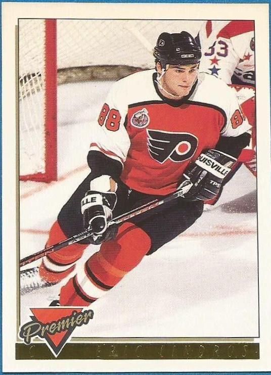 Eric Lindros #310 Hockey Cards 1993 O-Pee-Chee Premier