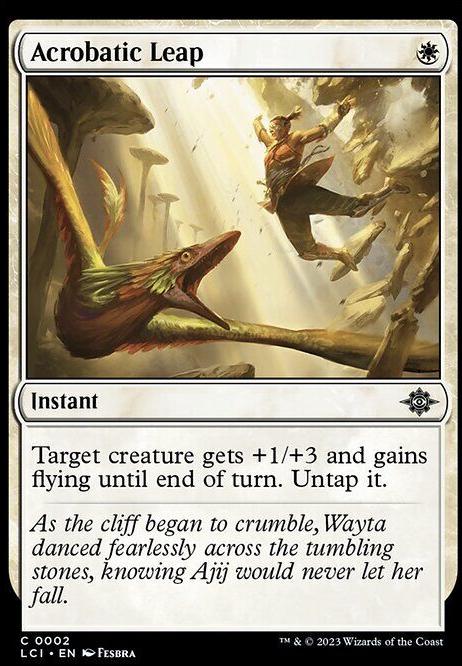 Acrobatic Leap