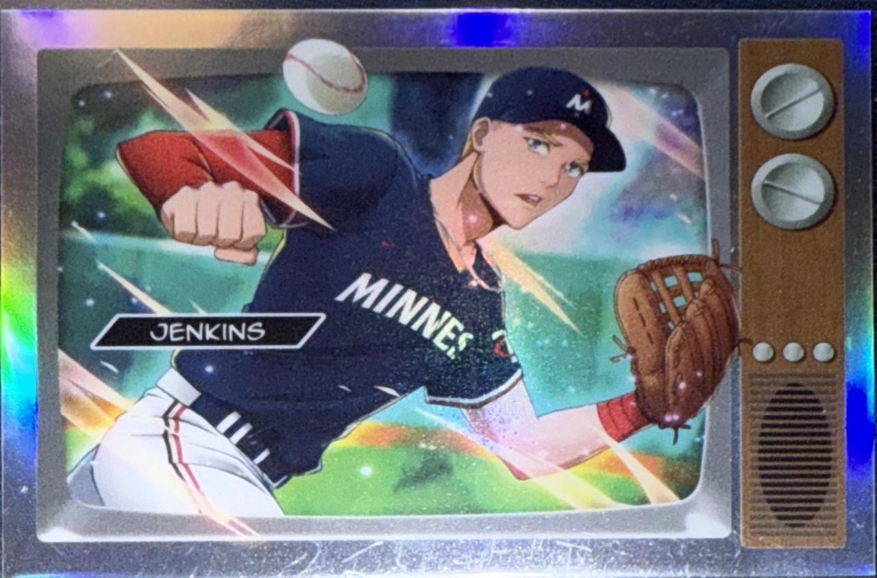 Walker Jenkins #BA-11 Baseball Cards 2025 Bowman Anime