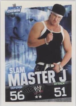 Slam Master J Wrestling Cards 2009 Topps WWE Slam Attax