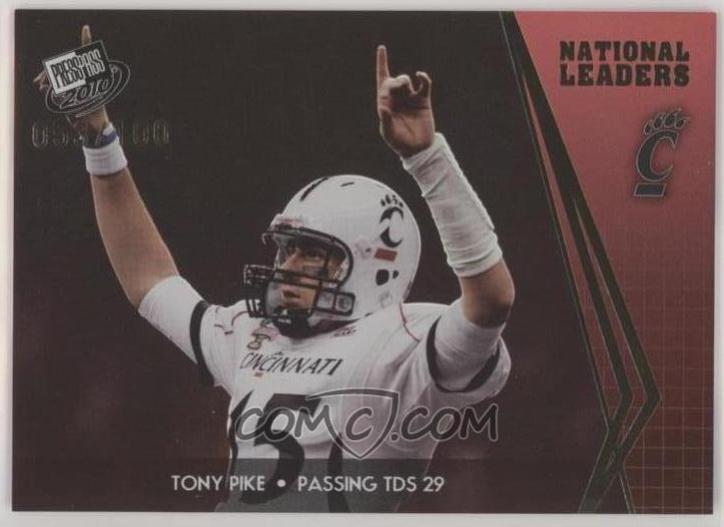 Tony Pike #67 Football Cards 2010 Press Pass
