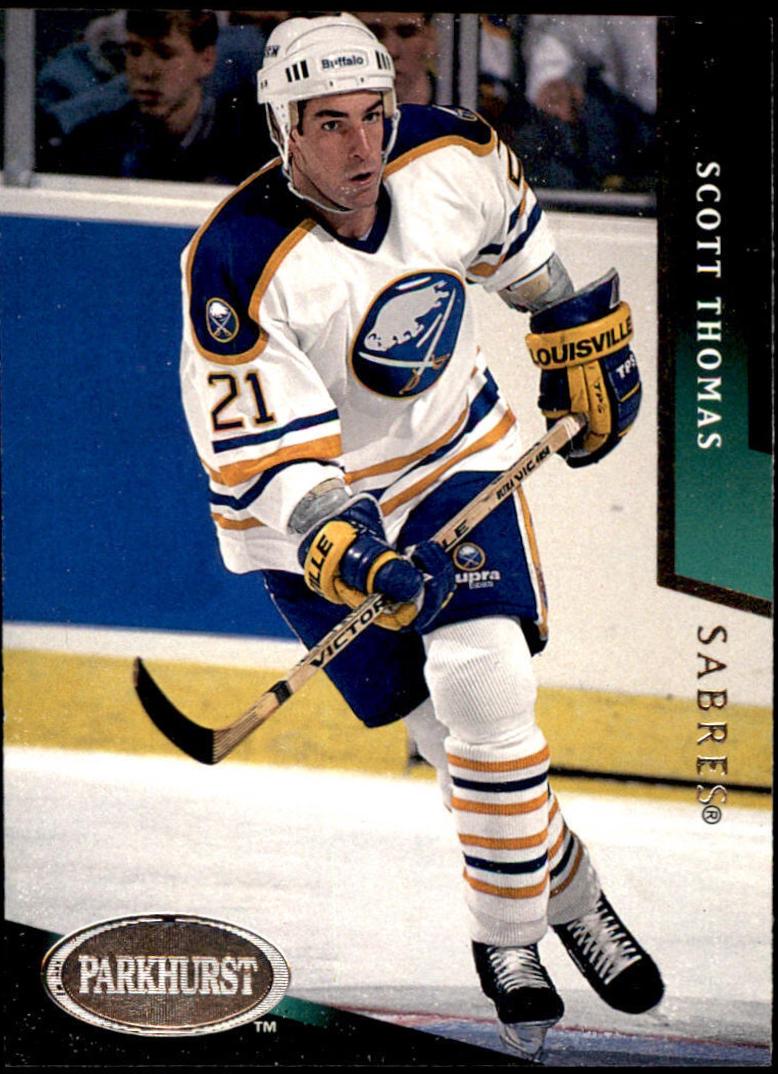 Scott Thomas #25 Hockey Cards 1993 Parkhurst