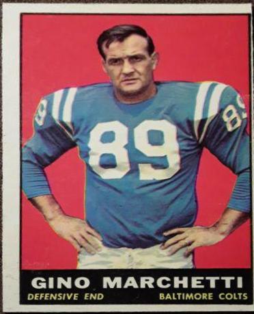 Gino Marchetti #7 Football Cards 1961 Topps