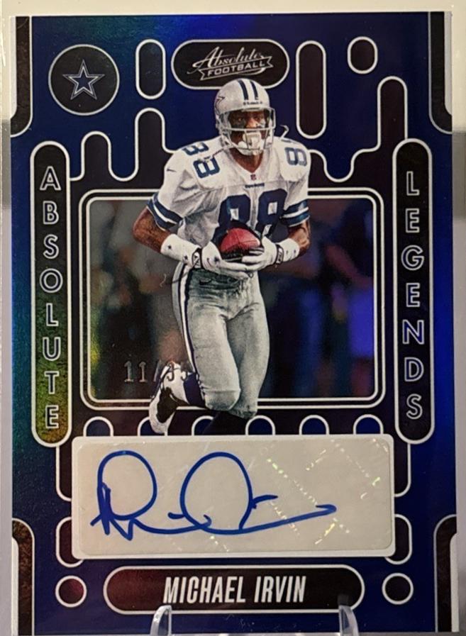 Michael Irvin #ALS-MIN Prices | 2024 Panini Absolute Legends
