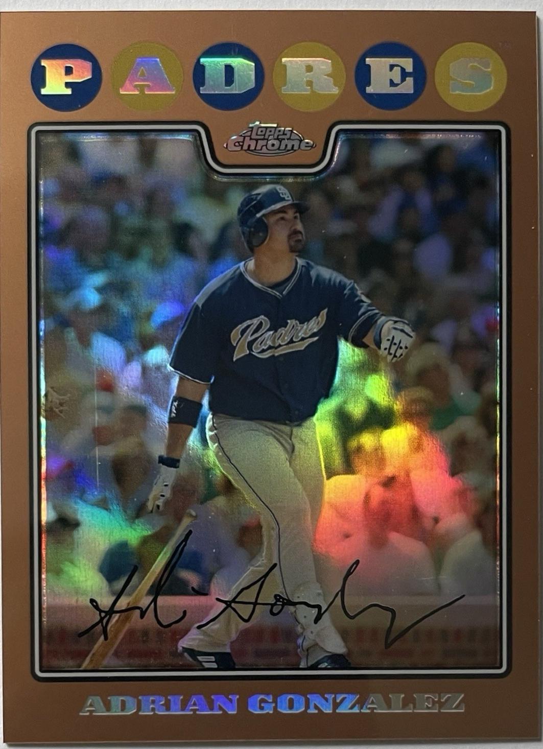 Adrian Gonzalez [Copper Refractor] #128