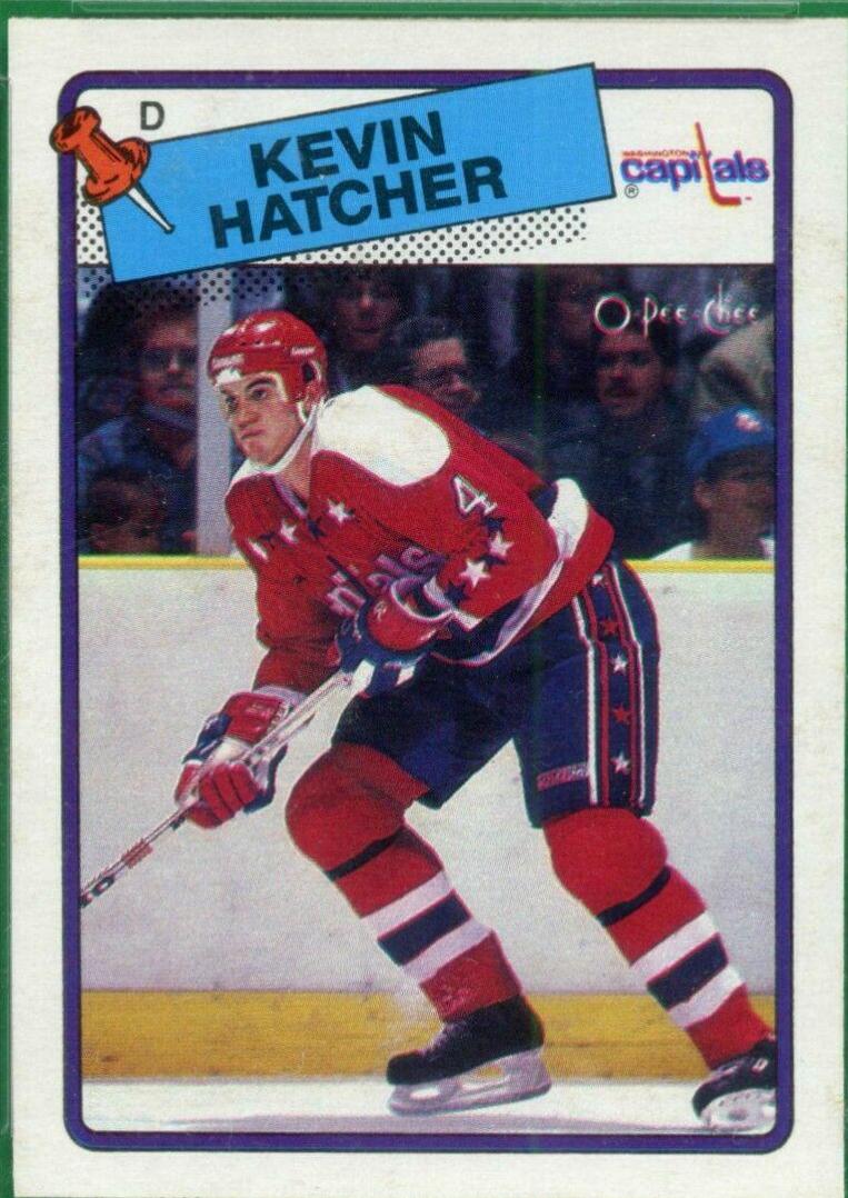 Kevin Hatcher #86 Hockey Cards 1988 O-Pee-Chee