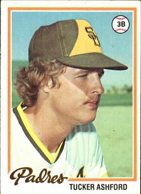 Tucker Ashford #116 Baseball Cards 1978 Topps