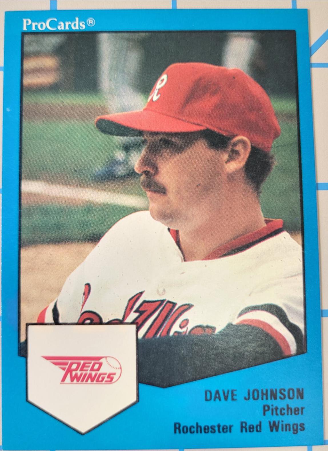 Dave Johnson #1656 1989 Procards Baseball