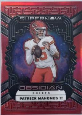 Patrick Mahomes II [Red Flood Electric Etch Asia] #10