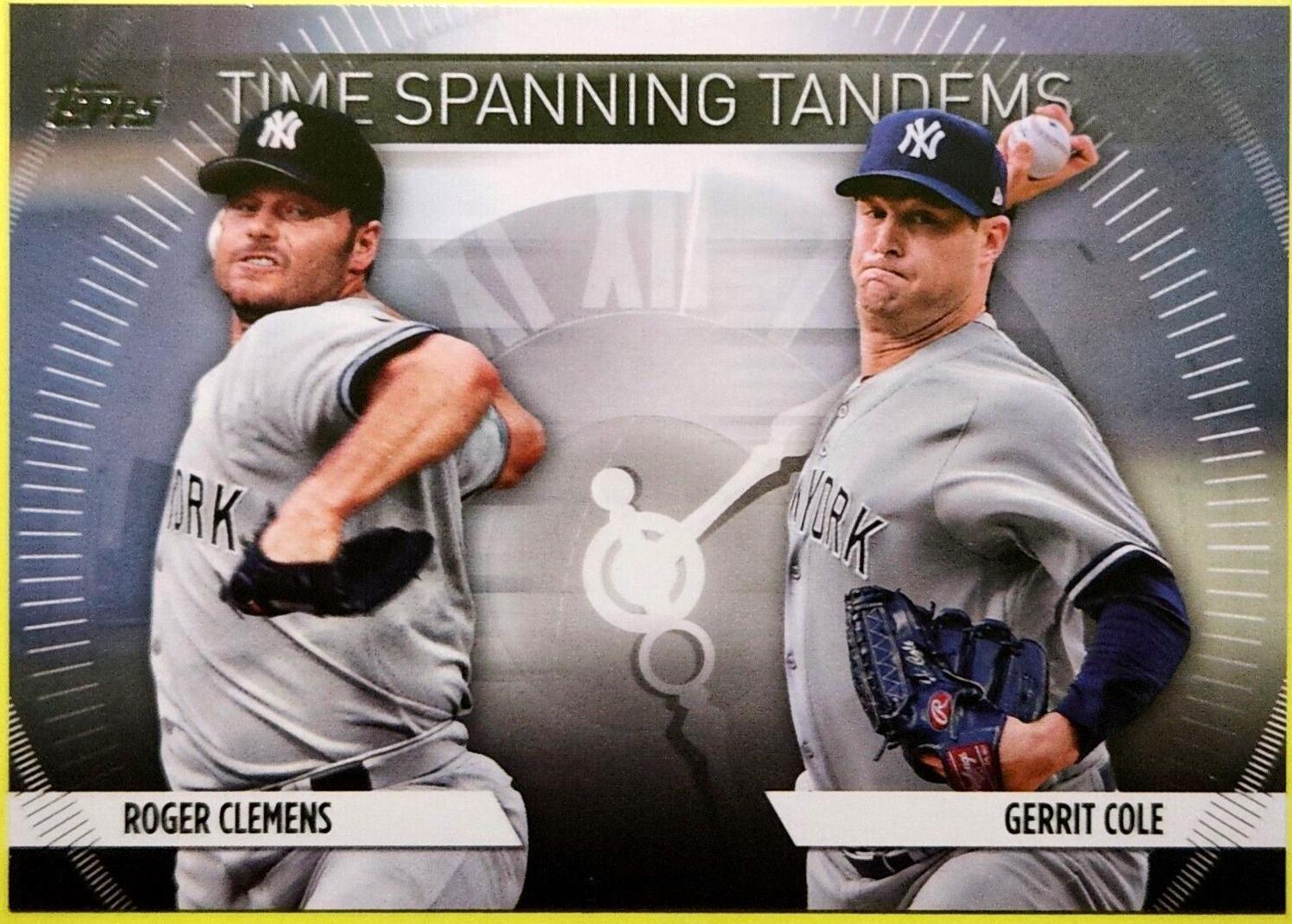 Gerrit Cole, Roger Clemens #TS-23