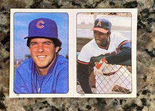 Scott Sanderson, Gary Pettis #40 / 226
