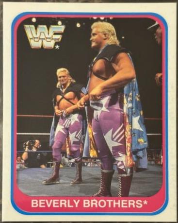 Beverly Brothers #108 Wrestling Cards 1991 Merlin WWF