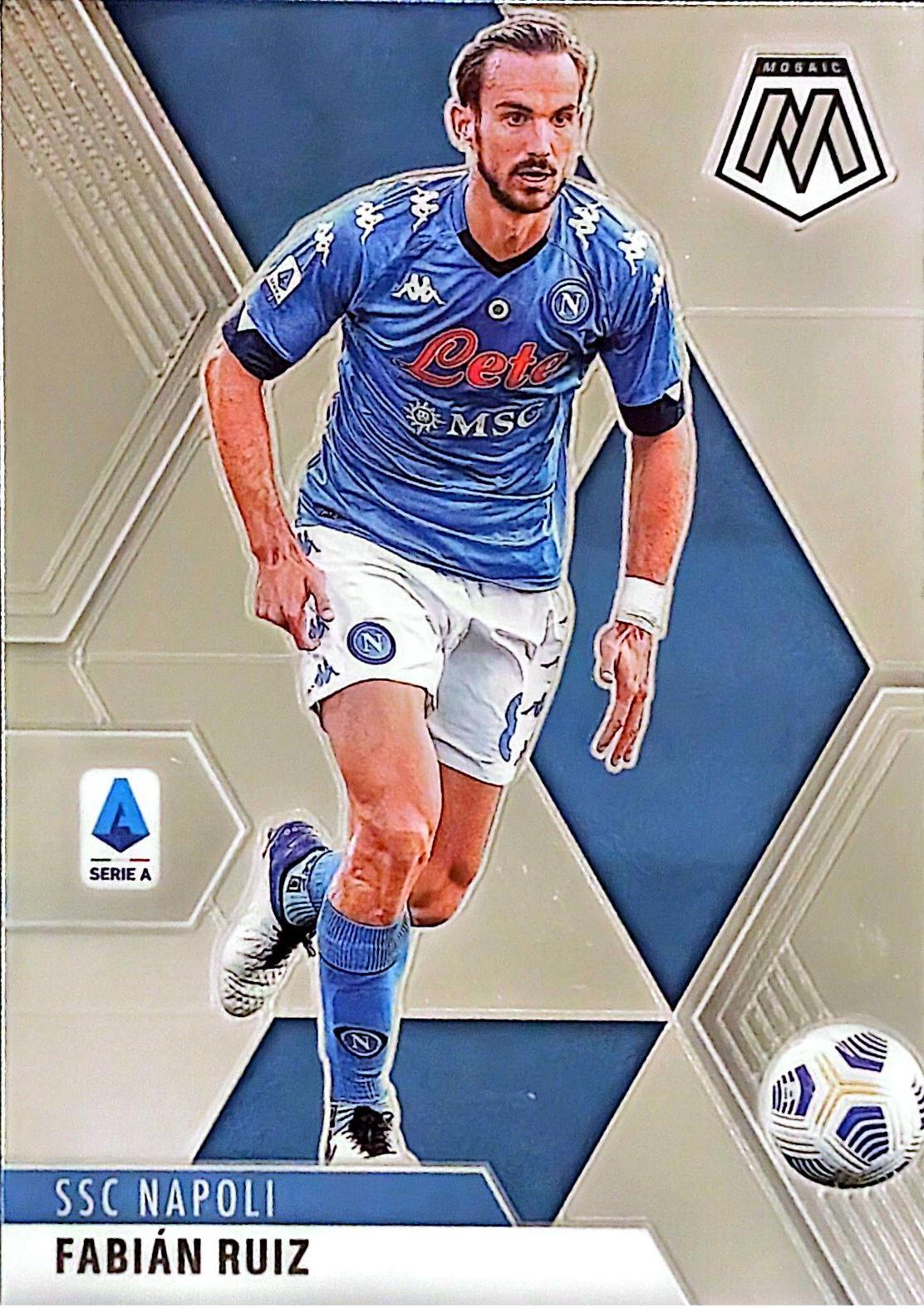 Fabian Ruiz #79 2020 Panini Mosaic Serie A