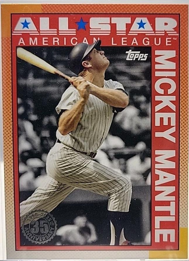 Mickey Mantle #90AS-43 2025 Topps 1990 Topps All-Star Baseball