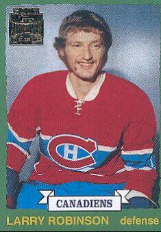 Larry Robinson #5 Hockey Cards 2001 Topps Archives