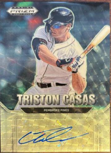 Triston Casas [Gold Vinyl] #AU-TC