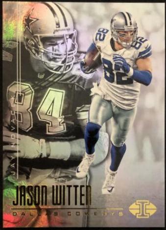Jason Witten, Jay Novacek #3 Football Cards 2017 Panini Illusions